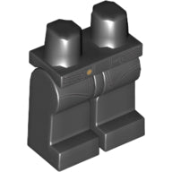 Plaatje in Gallery viewer laden, LEGO® los onderdeel Benen met Motief Zwart 970c00pb0176