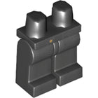 LEGO® los onderdeel Benen met Motief Zwart 970c00pb0176