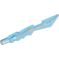 Plaatje in Gallery viewer laden, LEGO® los onderdeel Wapen Doorzichtig Donkerblauw 11439pb01