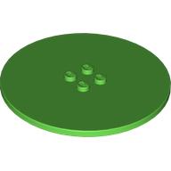 Plaatje in Gallery viewer laden, LEGO® los onderdeel Tegel Rond in kleur Groen 6177