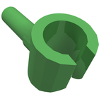 LEGO® los onderdeel Lijf Accessoire in kleur Fel Groen 983