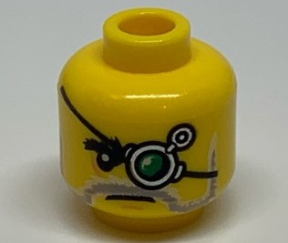 LEGO® los onderdeel Hoofd in kleur Geel 3626cpb0717