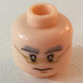 LEGO® los onderdeel Hoofd in kleur Lichte Noga 3626pb0485