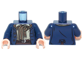 LEGO® los onderdeel Lijf met Motief Donkerblauw 973pb1148c01