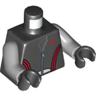 LEGO® los onderdeel Lijf met Motief Zwart 973pb0618c01