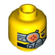 LEGO® los onderdeel Hoofd in kleur Geel 3626cpb0824