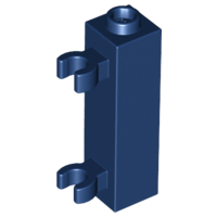 LEGO® los onderdeel Steen Aangepast Donkerblauw 60583b