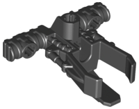 LEGO® los onderdeel Bionicle in kleur Zwart 54271