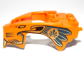 LEGO® los onderdeel Fiets & Motor in kleur Oranje 11110pb02