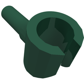 LEGO® los onderdeel Lijf Accessoire in kleur Donkergroen 983