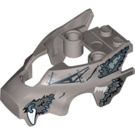 Plaatje in Gallery viewer laden, LEGO® los onderdeel Fiets &amp; Motor in kleur Zilver 11113pb02