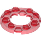 LEGO® los onderdeel Plaat Rond Doorzichtig Rood 11833