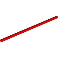 LEGO® los onderdeel Slang Stijf in kleur Rood 75c10