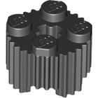 LEGO® los onderdeel Steen Rond in kleur Zwart 92947