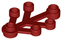 LEGO® los onderdeel Plant & Struik in kleur Donkerrood 2423