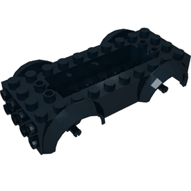 LEGO® los onderdeel Onderstel in kleur Zwart 11650c01