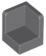 LEGO® los onderdeel Paneel Donker Blauwachtig Grijs 6231