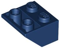 LEGO® los onderdeel Dakpan Omgekeerd Donkerblauw 3660