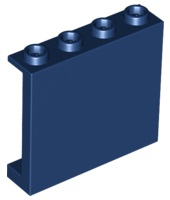Plaatje in Gallery viewer laden, LEGO® los onderdeel Paneel in kleur Donkerblauw 60581