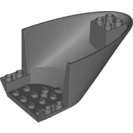 Plaatje in Gallery viewer laden, LEGO® los onderdeel Vliegtuig Donker Blauwachtig Grijs 87616