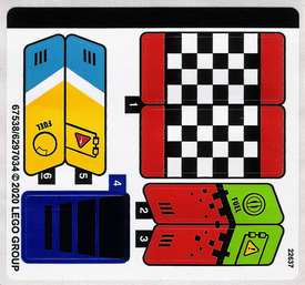 LEGO® stickervel set 60260-1 Air Race