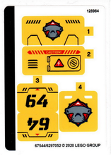 Plaatje in Gallery viewer laden, LEGO® stickervel set 60264-1 Ocean Exploration Submarine
