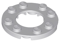 LEGO® los onderdeel Plaat Rond Licht Blauwachtig Grijs 11833