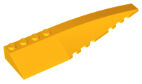 Plaatje in Gallery viewer laden, LEGO® los onderdeel Wig in kleur Helder Licht Oranje 42060