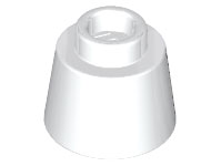Plaatje in Gallery viewer laden, LEGO® los onderdeel Kegel in kleur Wit 85975