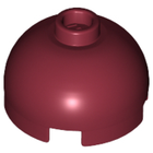 LEGO® los onderdeel Steen Rond in kleur Donkerrood 553
