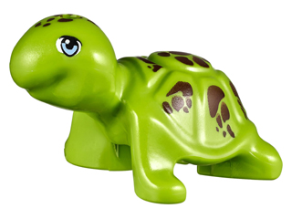 LEGO® los onderdeel Waterdier in kleur Limoen 11603pb01