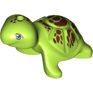 Plaatje in Gallery viewer laden, LEGO® los onderdeel Waterdier in kleur Limoen 11603pb01
