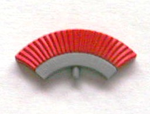 Plaatje in Gallery viewer laden, LEGO® los onderdeel Hoofddeksel Accessoire Zilver 12886pb01