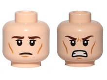 Plaatje in Gallery viewer laden, LEGO® los onderdeel Hoofd in kleur Lichte Noga 3626cpb0812