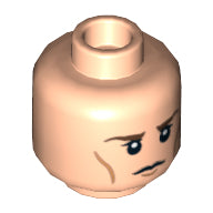 Plaatje in Gallery viewer laden, LEGO® los onderdeel Hoofd in kleur Lichte Noga 3626cpb0812