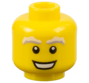 LEGO® los onderdeel Hoofd in kleur Geel 3626cpb0798
