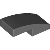 Plaatje in Gallery viewer laden, LEGO® Dakpan Gebogen Donker Blauwachtig Grijs 11477
