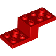 Plaatje in Gallery viewer laden, LEGO® los onderdeel Beugel in kleur Rood 11215