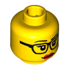 LEGO® los onderdeel Hoofd in kleur Geel 3626pb0912