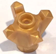 Plaatje in Gallery viewer laden, LEGO® los onderdeel Rots in kleur Parel Goud 11127