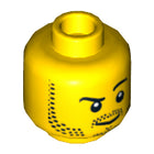 LEGO® los onderdeel Hoofd in kleur Geel 3626pb0653