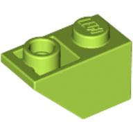 Plaatje in Gallery viewer laden, LEGO® los onderdeel Dakpan Omgekeerd in kleur Limoen 3665