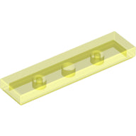 Plaatje in Gallery viewer laden, LEGO® onderdeel Tegel Algemeen Doorzichtig Neon Groen 2431