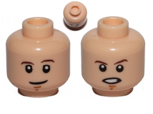 Plaatje in Gallery viewer laden, LEGO® los onderdeel Hoofd in kleur Lichte Noga 3626pb0826