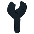 LEGO® los onderdeel Accessoire in kleur Zwart 11402g