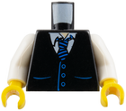 LEGO® los onderdeel Lijf met Motief Zwart 973pb0321c02