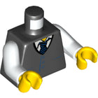 LEGO® los onderdeel Lijf met Motief Zwart 973pb0321c02