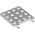 LEGO® los onderdeel Plaat Aangepast in kleur Wit 11399