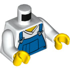 LEGO® los onderdeel Lijf met Motief Wit 973pb0649c01