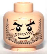 Plaatje in Gallery viewer laden, LEGO® los onderdeel Hoofd in kleur Lichte Noga 3626pb0077